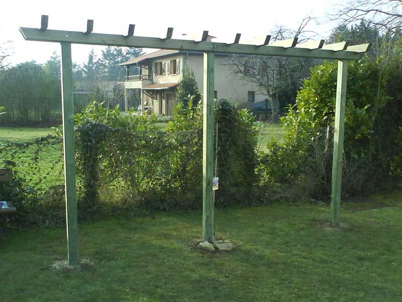Pergola bois